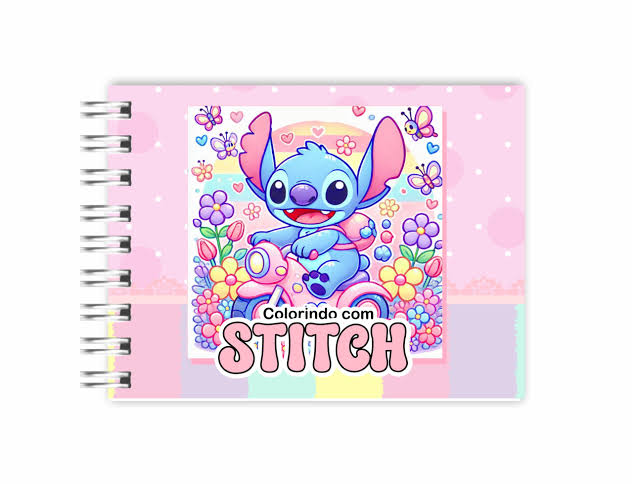 Livro de Colorir Stitch - Estilo Bobbie Goods
