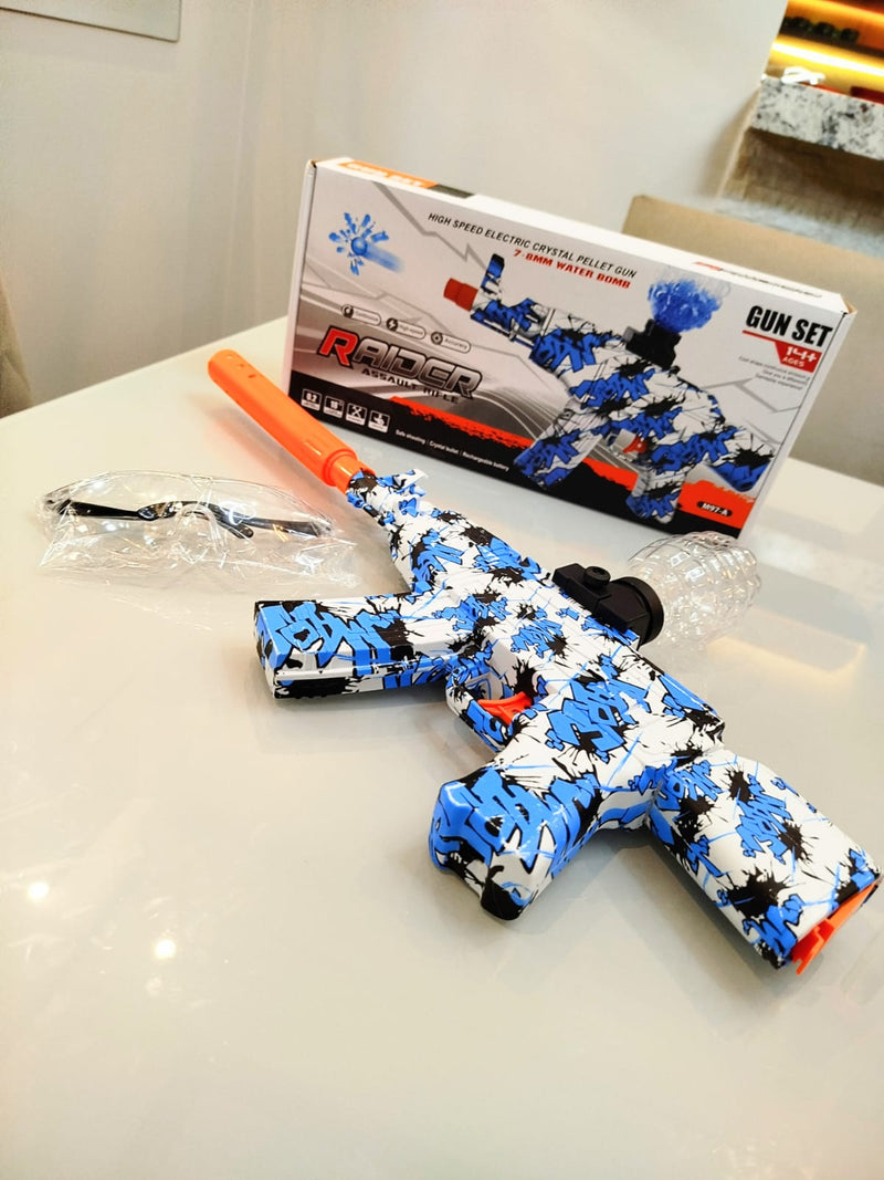 Arma de Bolinha de Gel Ak47 5mil Bolinhas + Brinde